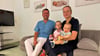 Francis Nauck, Gynäkologe  in Bitterfeld, mit Frau Sina und den Kindern Skadi und Ari: Gemeinsam verarbeiten sie einen schweren Unfall. 