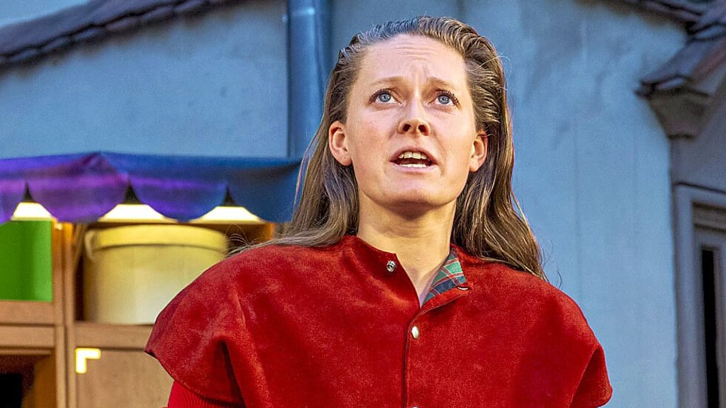 Im Burgtheatersommer 2025 in Roßlau ist „Hamlet“ zu sehen.
