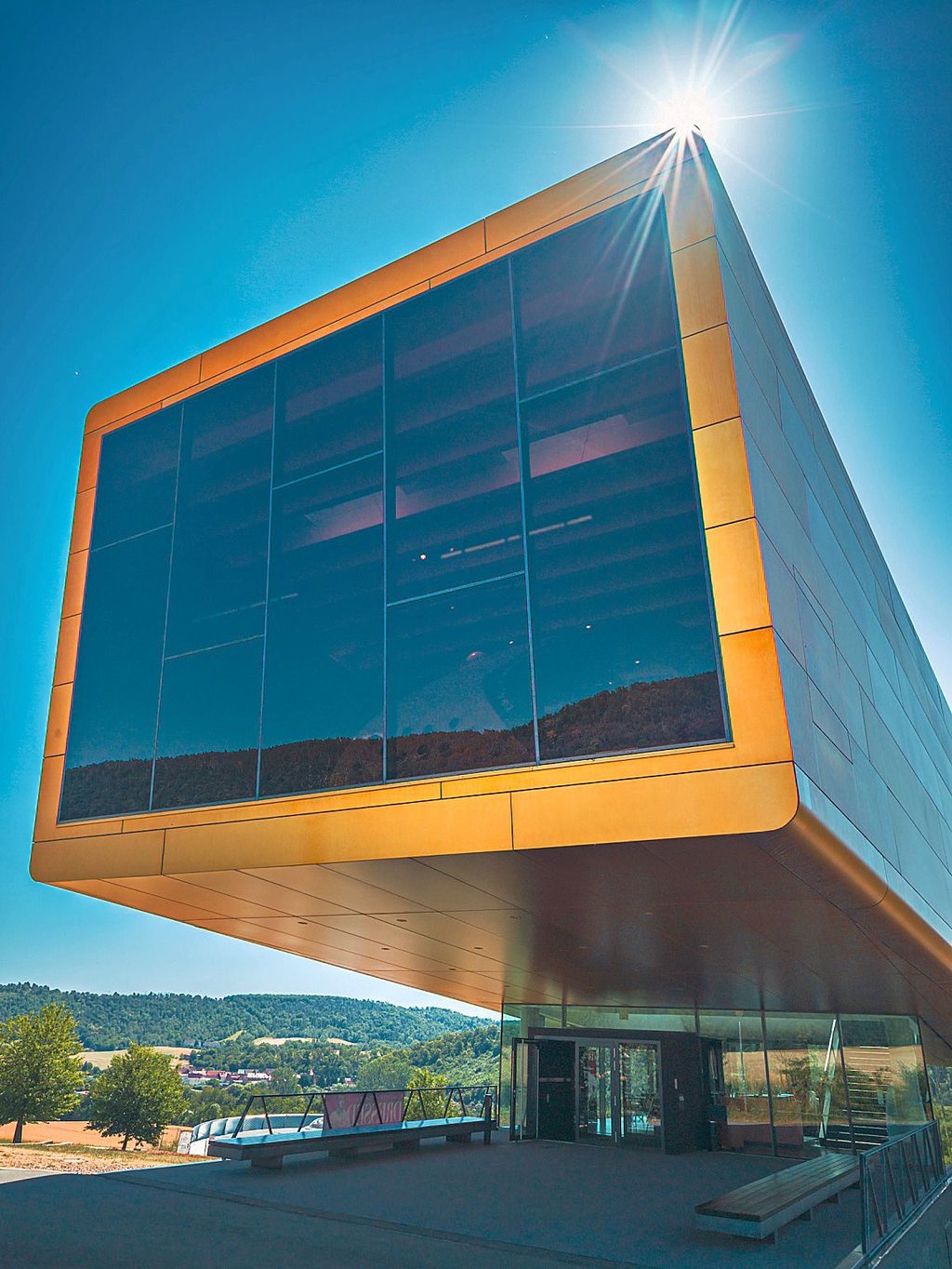 Futuristisch: Die Arche Nebra glänzt mit außergewöhnlichem Design.