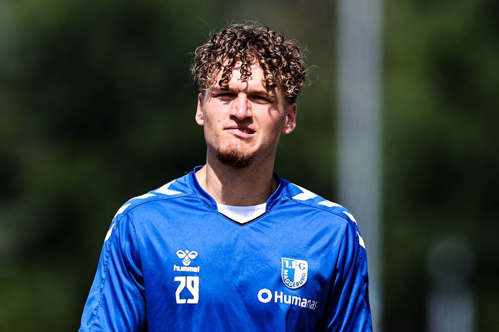 Nick Meier verletzte sich beim Training schwer und wird dem 1. FC Magdeburg künftig fehlen.