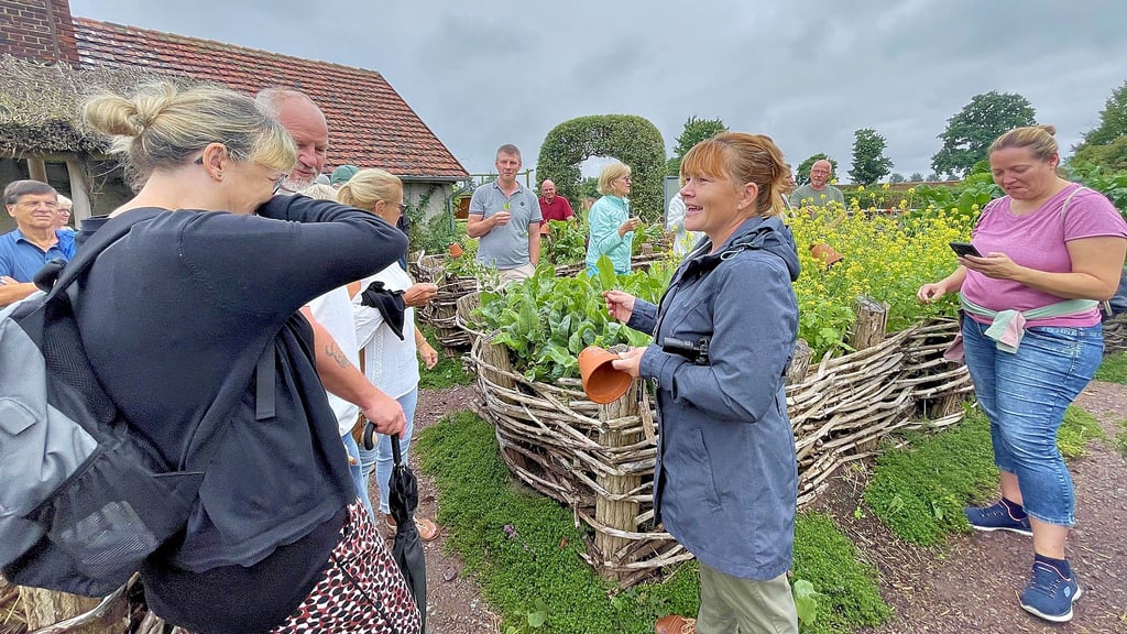 Eine Führung durch den Klostergarten Jerichow kann man am Sonnatag um 11 Uhr erleben.