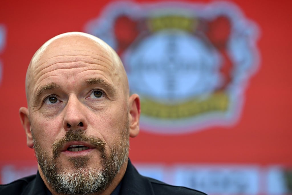 Will die 1:5-Niederlage in seinem ersten Spiel mit Bayer Leverkusen nicht überbewerten: Trainer Erik ten Hag.
