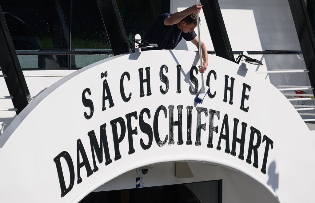 Die Weiße Flotte nutzt die neue Lage bereits für erste Fahrten. (Archivbild)