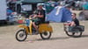 Beim Simson-Treffen in Zwickau hat die Polizei erneut mehrere Straftaten registriert. (Archivbild)