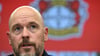 Will die 1:5-Niederlage in seinem ersten Spiel mit Bayer Leverkusen nicht überbewerten: Trainer Erik ten Hag.