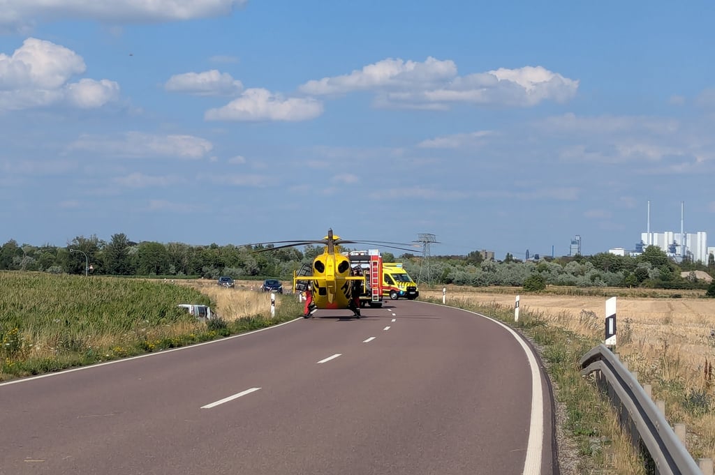 Am Samstag, 19. Juli 2025, musste die L178 zwischen Beuna und Merseburg wegen eines Verkehrsunfalls gesperrt werden.