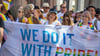 Frankfurt steht in diesen Tagen im Zeichen des Regenbogens. (Archivfoto)