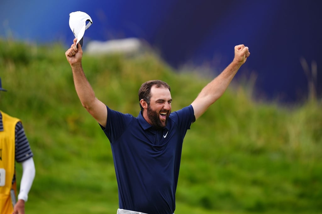 Der US-Golfer Scottie Scheffler hat erstmals die British Open gewonnen.