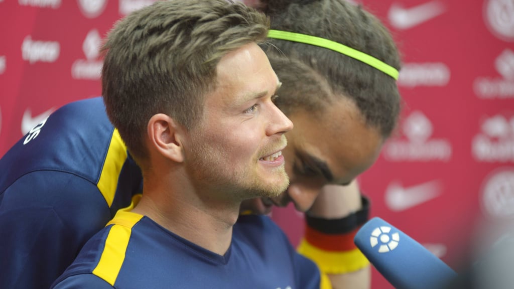 Dominik Kaiser und Yussuf Poulsen