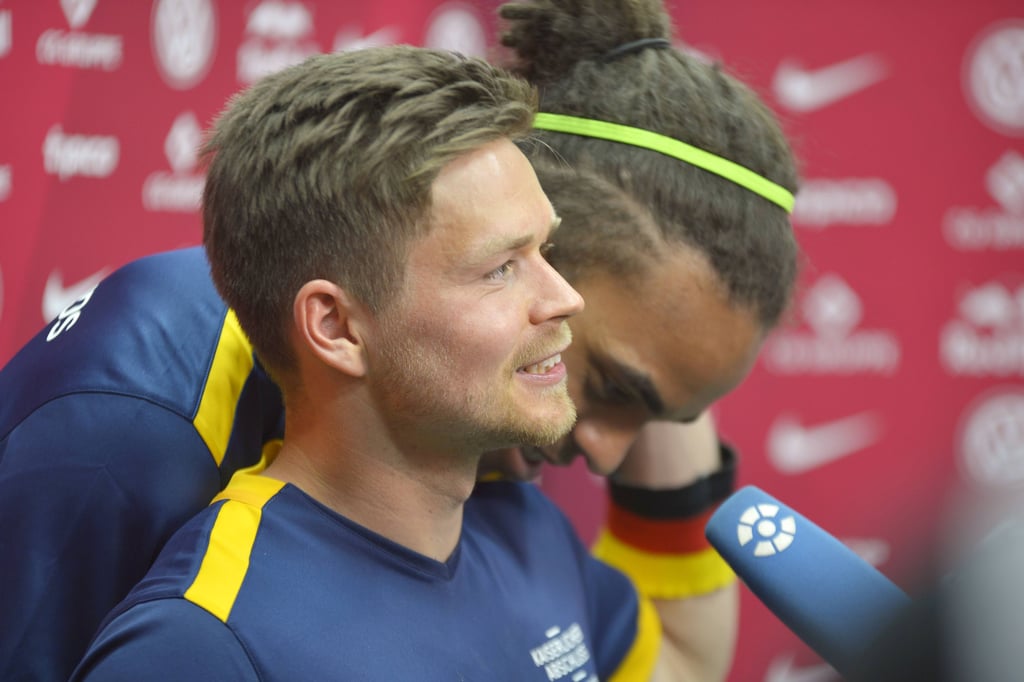 Dominik Kaiser und Yussuf Poulsen