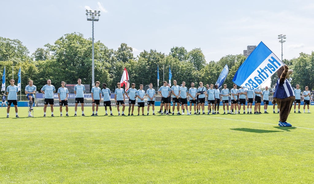 Hertha BSC hat den Aufstieg als Ziel.