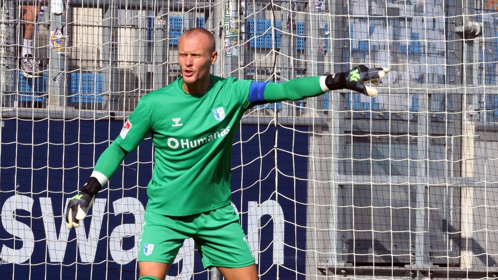 Dominik Reimann geht beim 1. FC Magdeburg gerne als Kapitän voran.