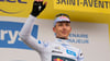 Florian Lipowitz trägt bei der Tour de France das Weiße Trikot des besten Nachwuchsfahrers.