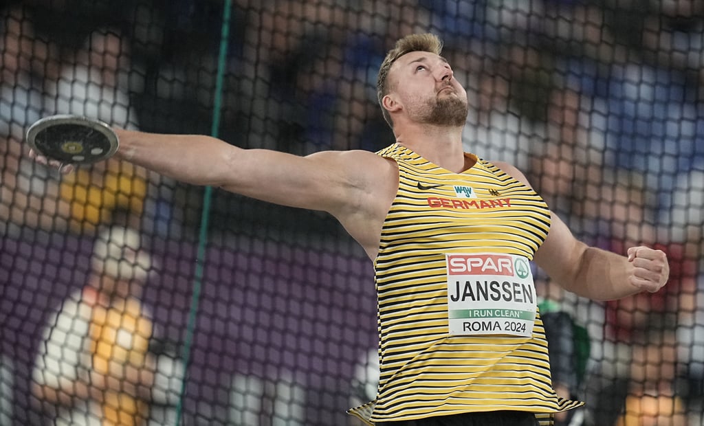 Henrik Janssen bereitet sich auf die deutschen Meisterschaften in Dresden vor.