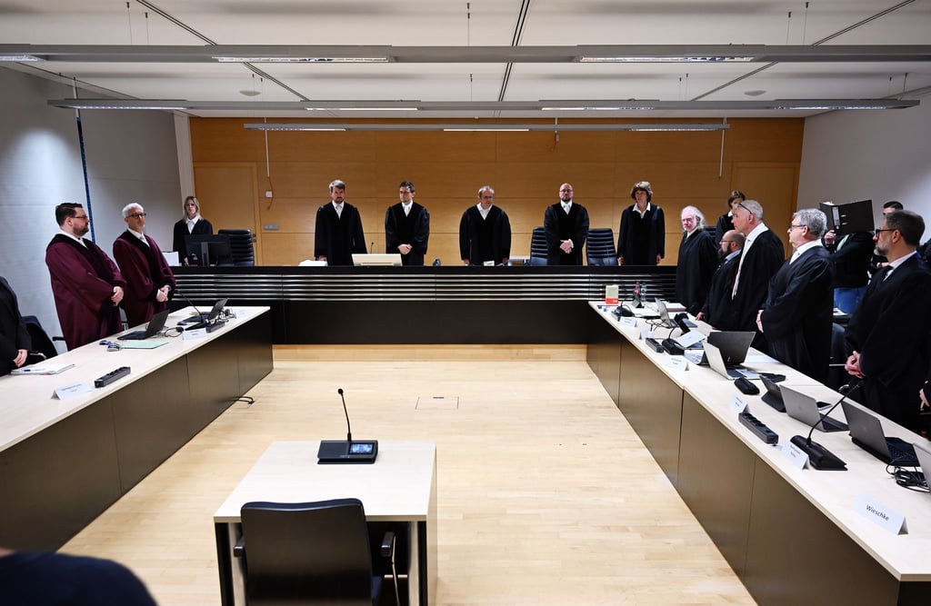 Der mutmaßliche Rädelsführer von „Knockout 51“ äußerte sich heute im Prozess. (Archivbild)