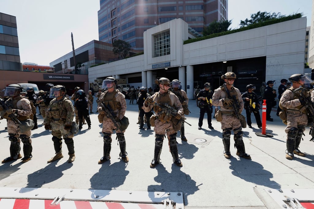 Das Pentagon beabsichtigt die rund 700 Marinesoldaten in Los Angeles abzuziehen. (Archivbild)