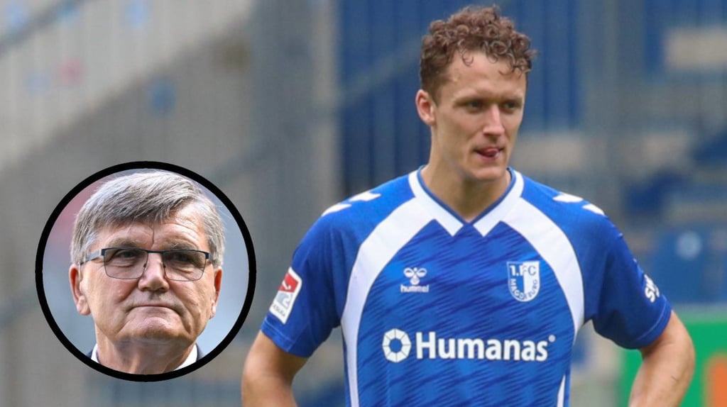 Martijn Kaars (großes Foto) vom 1. FC Magdeburg soll im Fokus von Borussia Mönchengladbach sein.