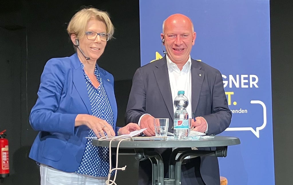 Berlins Regierender Bürgermeister Kai Wegner (CDU) hat einen Rekordhaushalt in Aussicht gestellt.