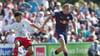 Xaver Schlager (r.) überzeugte beim Testspiel gegen Meuselwitz.