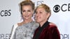 US-Moderatorin Ellen Degeneres hat über ihren Umzug nach Großbritannien mit ihrer Frau nach dem zweiten Wahlsieg von US-Präsidenten Donald Trump gesprochen. (Archivbild)
