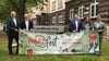Noch ist das Harzfest in Männerhand. Das wird sich mit dem Grasedanz aber ändern. Von links nach rechts: Reiner Schomaker, Till Schlenkermann, Heiko Breithaupt, Stefanie Müller und Thomas Balcerowski.  