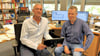 Torsten Pohle (r.) und Jens Ulbrich planen   nicht nur für Kunden  in der Region , sondern auch deutschlandweit   Elektroanlagen. 