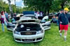 Hingucker: Ein aufgemotzter Audi quattro 2024 im Burger Goethepark.