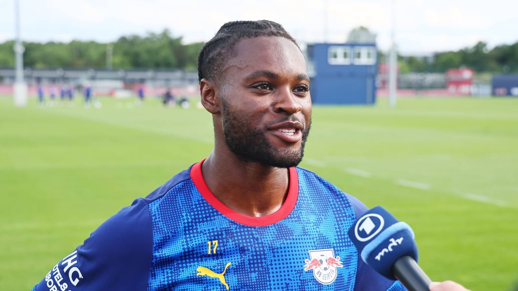 Ridle Baku nach dem öffentlichen Training am Dienstag.