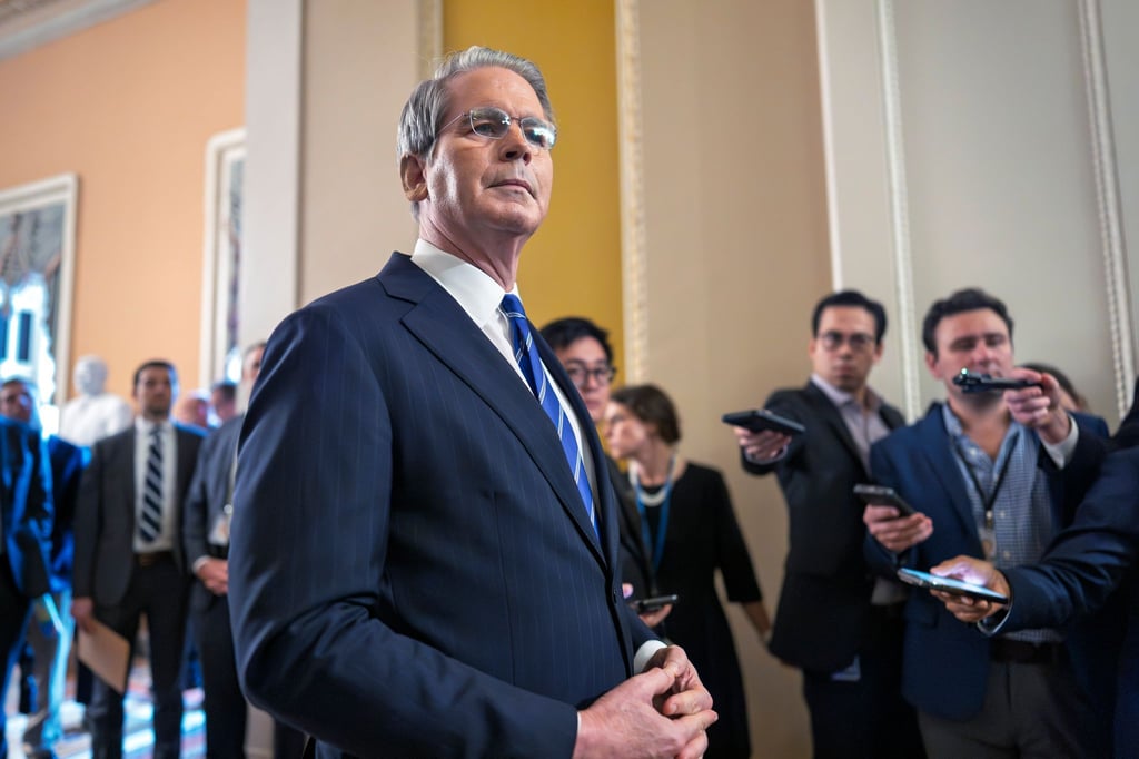 US-Finanzminister Scott Bessent trifft sich nächste Woche mit seinem chinesischen Amtskollegen in Stockholm. (Archivbild)