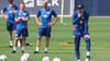 Im Trainingslager will Leipzigs Trainer Ole Werner (r) das Tempo intensivieren.
