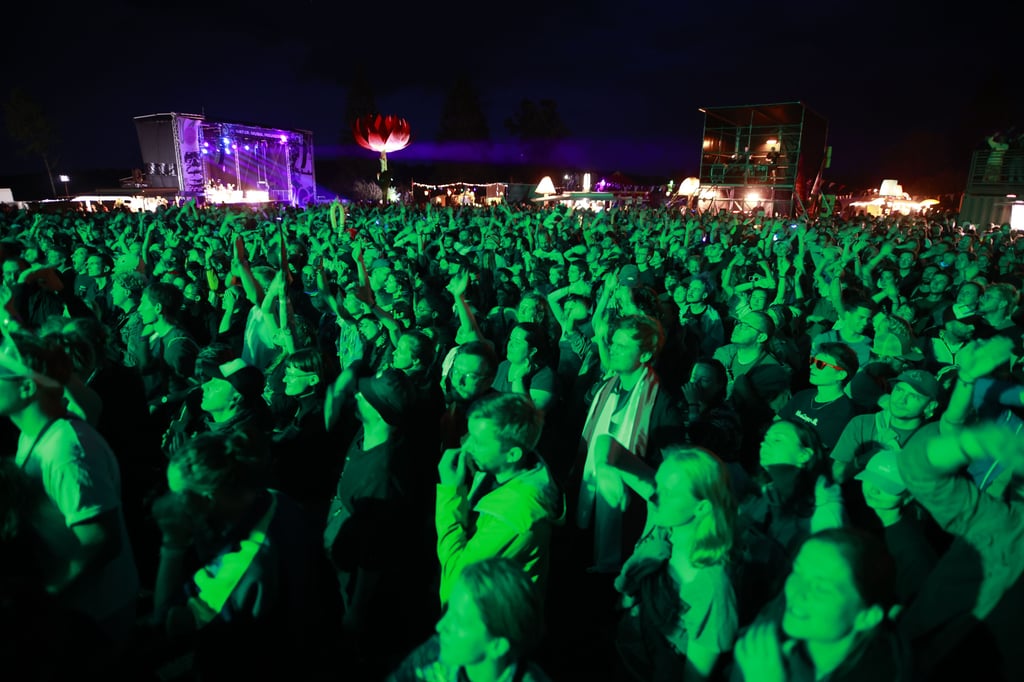 Zu Rocken am Brocken werden wieder zahlreiche Besucher erwartet. Das Bild zeigt das Festival im Jahr 2024.