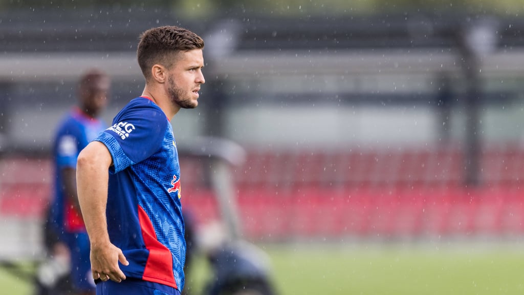Christoph Baumgartner beim Training am Cottaweg in Leipzig.