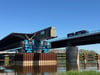 Auch die A-14-Brücke über die Elbe von Wittenberge zum Wahrenberger Ufer war vom Baustopp betroffen. 