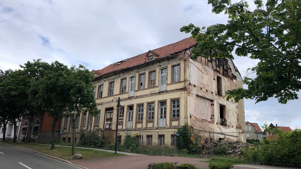 Das ehemalige Hotel Haus Graun in Bad Suderode.