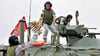 In Kaliningrad sind russische Soldaten stationiert. 