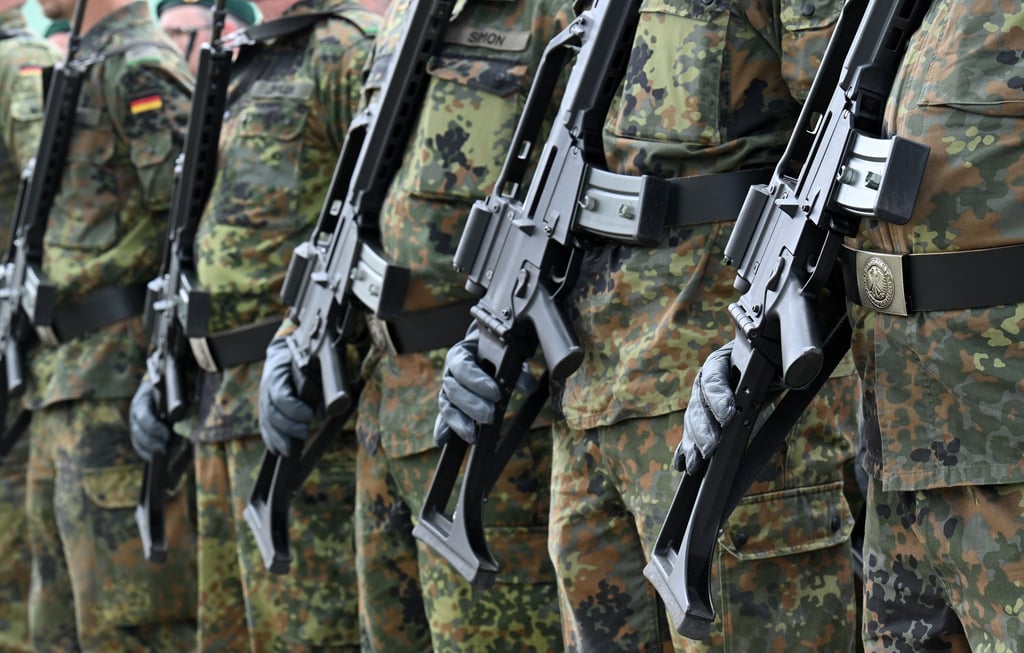 Bei einem Schießtraining der Bundeswehr brach Feuer aus. (Symbolbild)