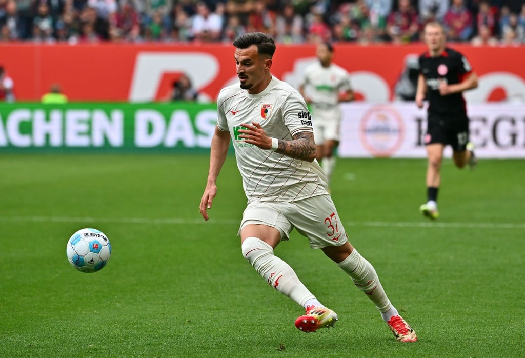 In Augsburg kam Berisha nicht viel zum Zug.