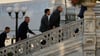 Der Leiter der ukrainischen Verhandlungsdelegation, Rustem Umjerow, auf dem Weg zum Verhandlungsort in Istanbul.
