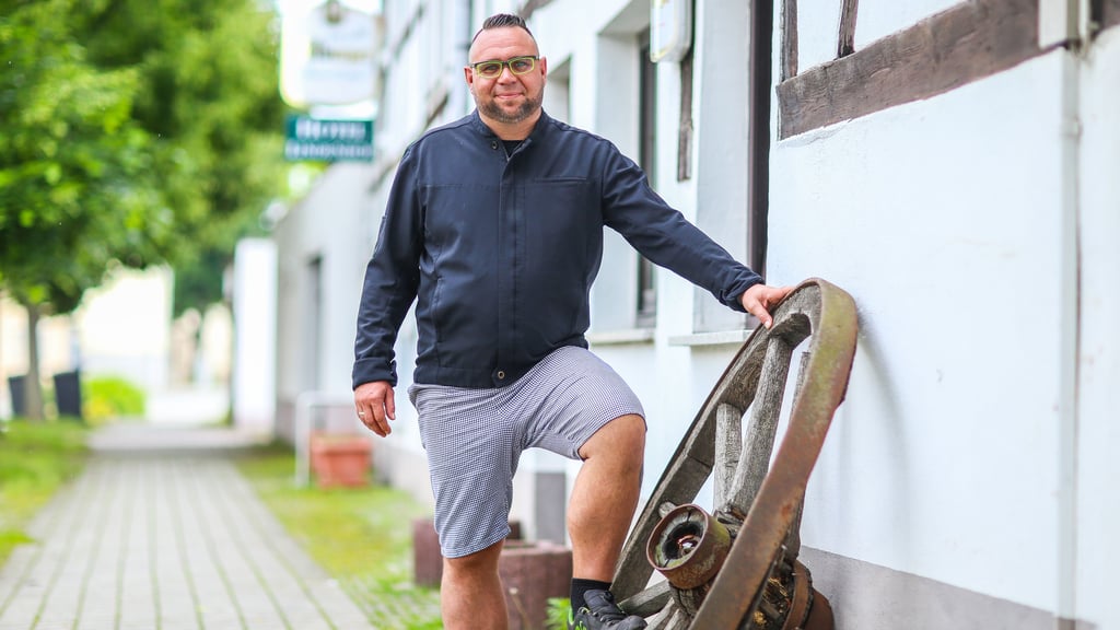 Nico Paternoga ist Koch im Lindenhof Bad Lauchstädt.