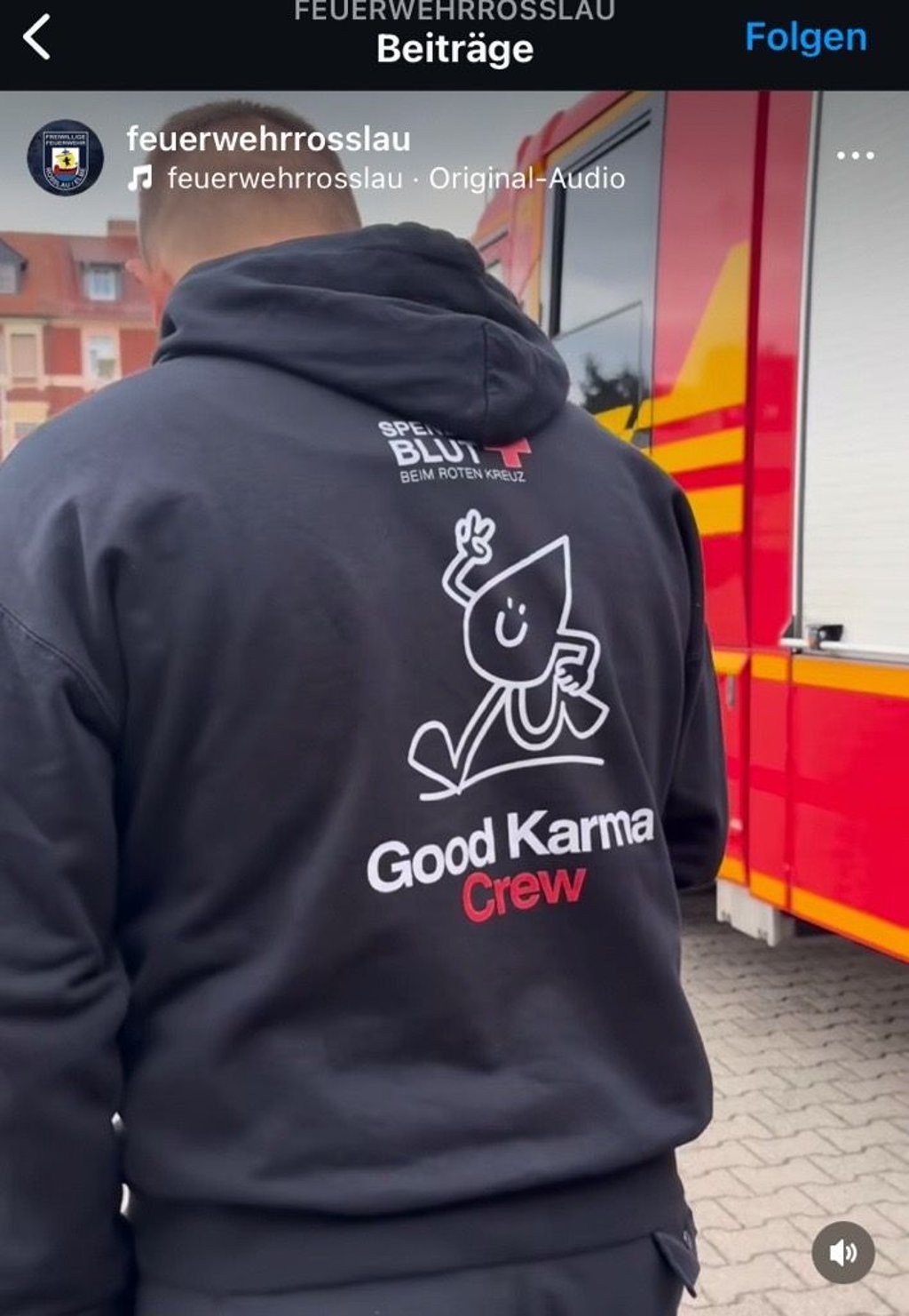 Nach dreimal Blutspenden gibt es einen Hoddie gratis.