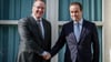 Panzer, Partner, Politik: Pistorius (l) und Lecornu treffen sich bei Rheinmetall. (Archivbild)
