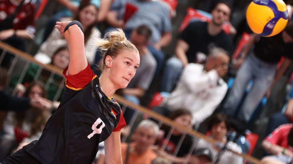 Lina Alsmeier und das deutsche Team mussten sich geschlagen geben.
