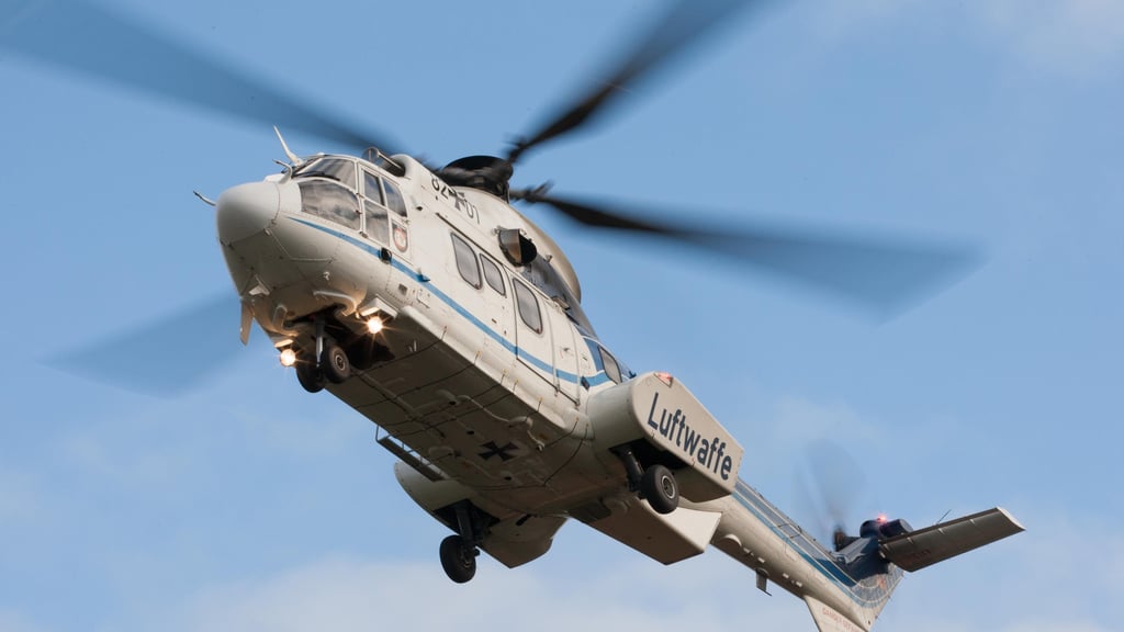Normalerweise wird dieser Hubschrauber für den Transport von Mitgliedern der Regierung eingesetzt.