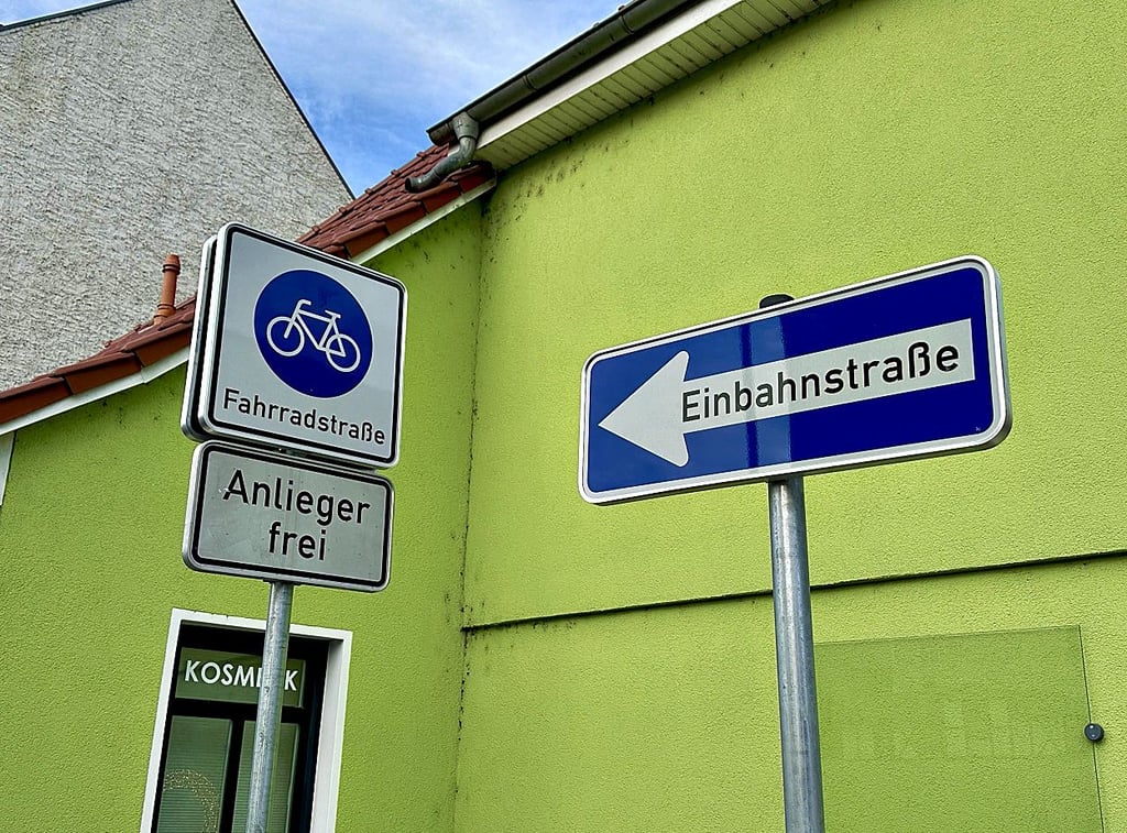 Die Grünstraße als Fahrradstraße sorgt für viel Diskussionsstoff.