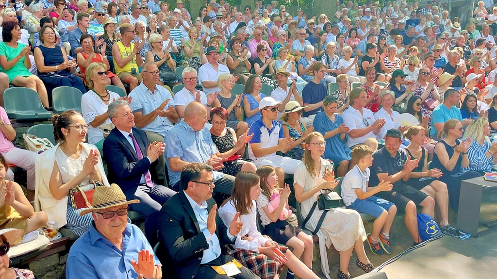 Fast volles Haus jeden Tag: In dieser Operettensaison kamen mehr als 16.000 Zuschauer zu „Orpheus aus der Unterwelt“ auf die Freilichtbühne.