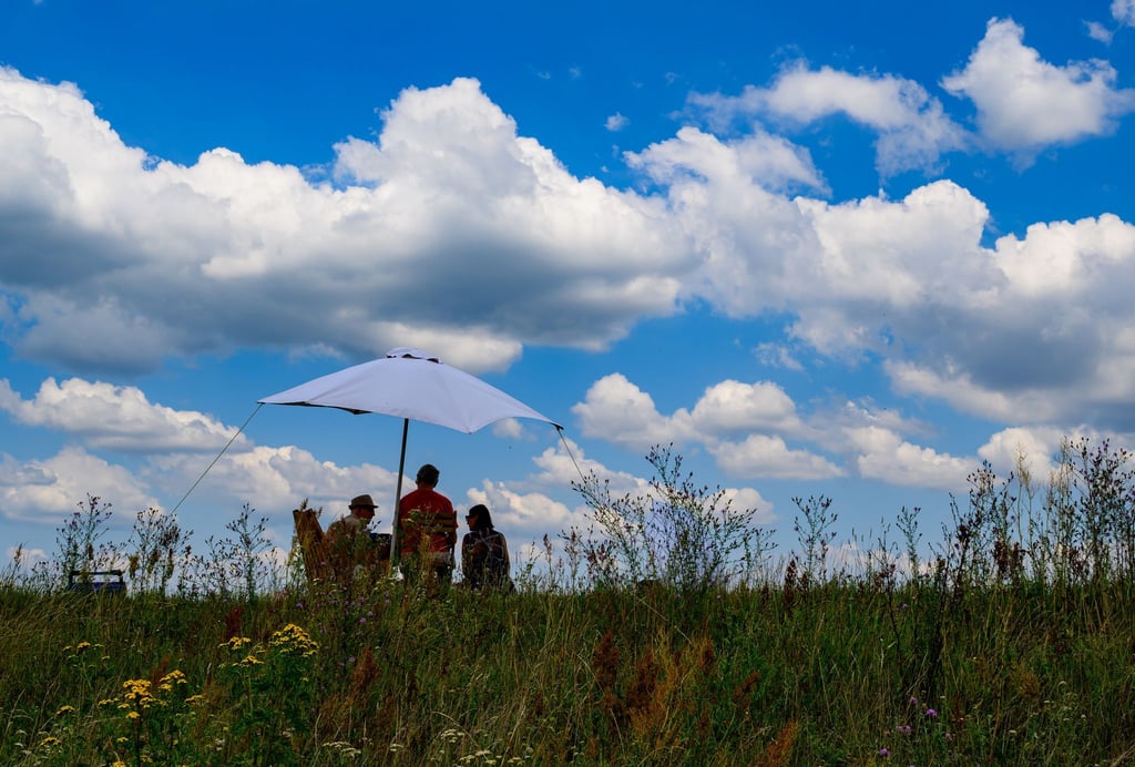 Nach Tagen mit unbeständigem Wetter gibt es am Donnerstag Sonne und Wolken. (Symbolbild)