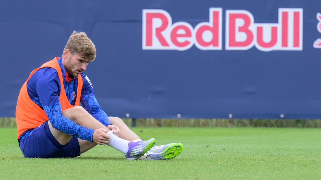 Timo Werner trainiert wieder bei RB Leipzig mit, ist dort sportlich aber ohne Perspektive.