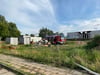 Die Baustelle des Humanas-Wohnparks in Wefensleben ist am Donnerstag abgebrannt.