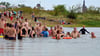 Start zum Elbeschwimmen 2024.