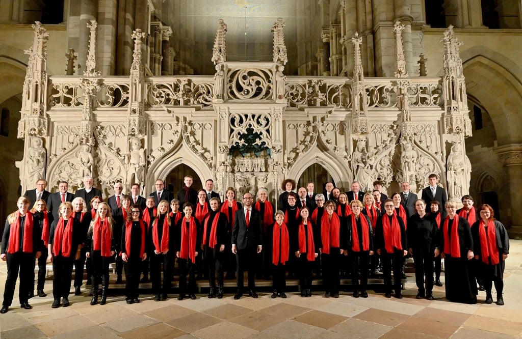Der Magdeburger Domchor gibt ein Konzert.